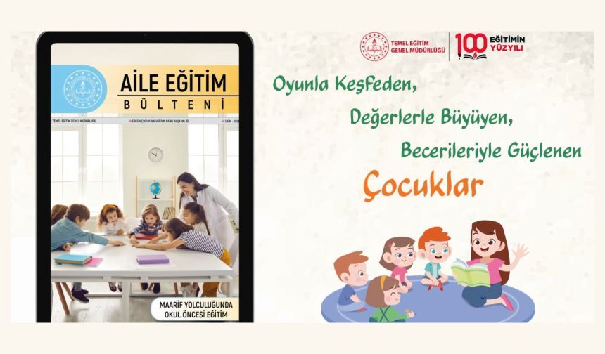 "AİLE EĞİTİM BÜLTENİ" EKİM SAYISI, YAYIMLANDI
