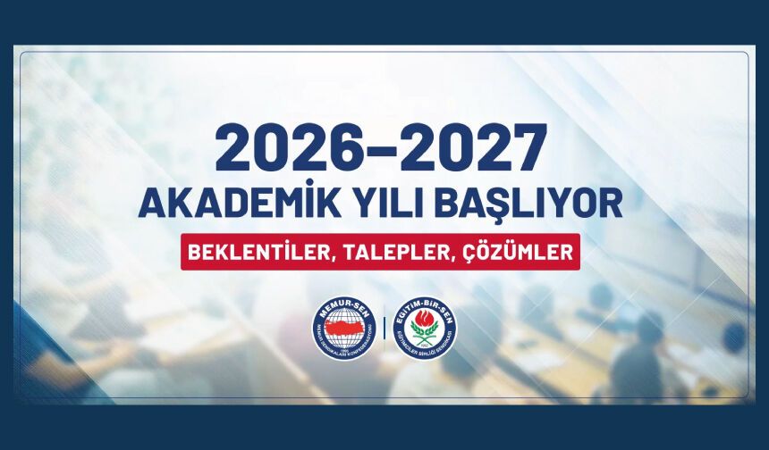 YENİ AKADEMİK YILDA YAPISAL DÖNÜŞÜM HIZLANMALIDIR