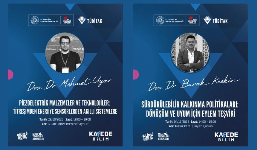 Bilim Genç Kafede Bilim Etkinlikleri 2 Farklı İlde Devam Ediyor