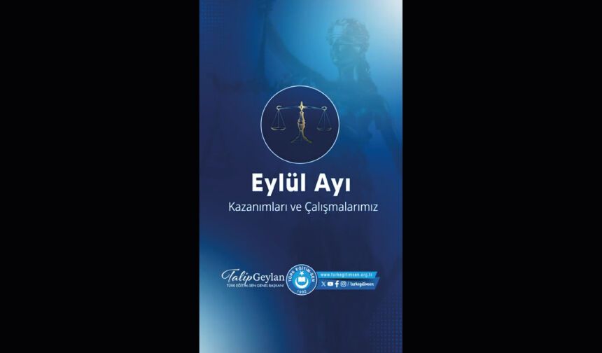 Eylül Ayı Kazanımlarımız