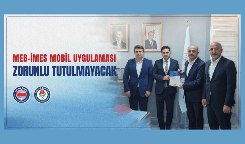 MEB-İMES UYGULAMASI ZORUNLU TUTULMAYACAK