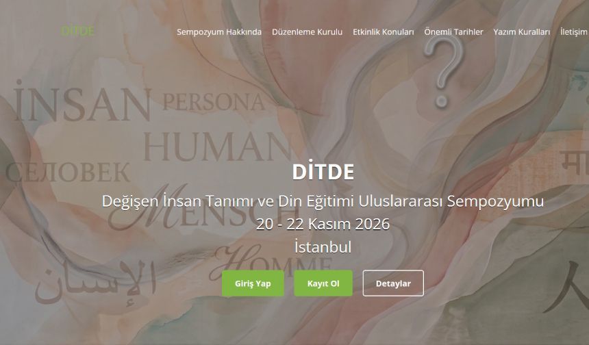 Değişen İnsan Tanımı ve Din Eğitimi Uluslararası Sempozyumu