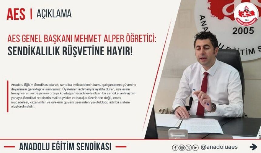 Sendikalılık Rüşvetine Hayır!