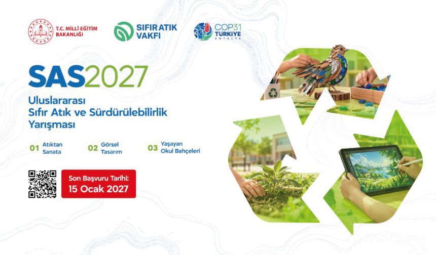 ULUSLARARASI SIFIR ATIK VE SÜRDÜRÜLEBİLİRLİK YARIŞMASI DÜZENLENECEK