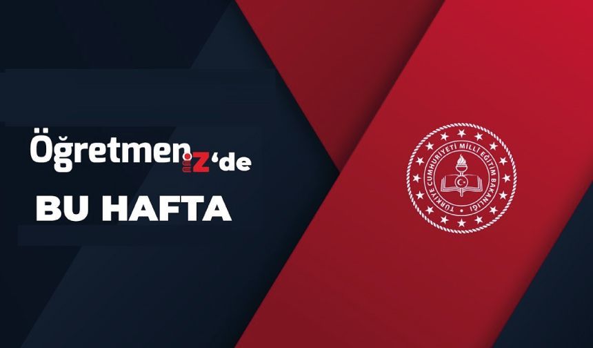 ÖğretmenİZ’de Bu Hafta 19-23 Ekim