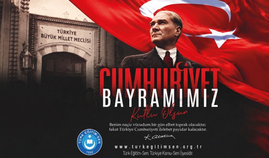 Talip Geylan; Bağımsızlığımızdan, Millî Egemenliğimizden ve Cumhuriyetimizden Asla Vazgeçmeyeceğiz
