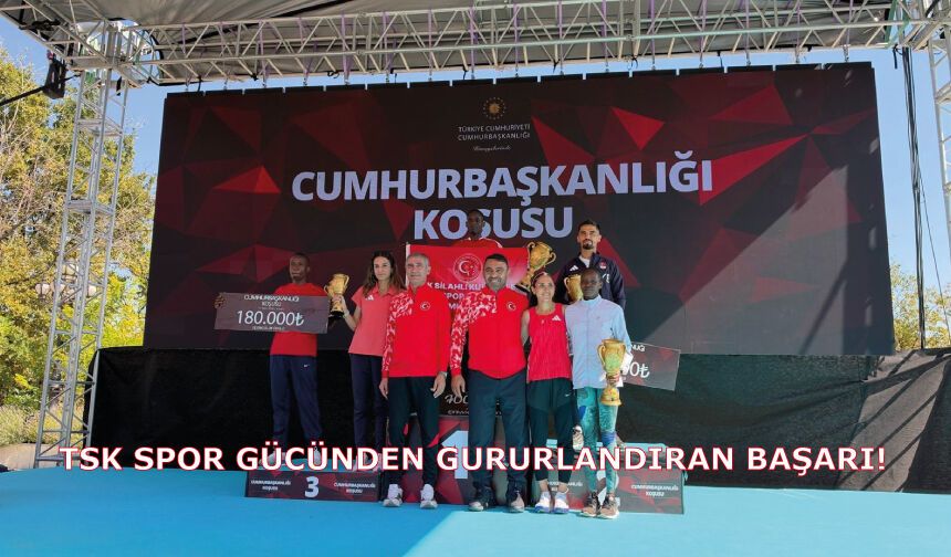 TSK Spor Gücünden Gururlandıran Başarı!