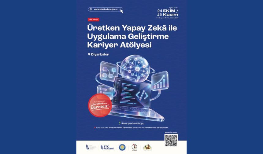 “Üretken Yapay Zekâ ile Uygulama Geliştirme Kariyer Atölyesi”