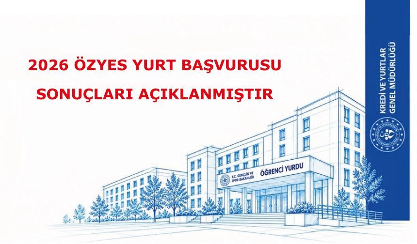 2026 ÖZYES YURT BAŞVURUSU SONUÇLARI AÇIKLANDI