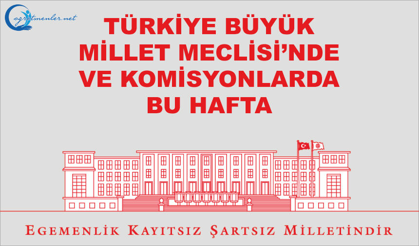 TBMM'DE BU HAFTA