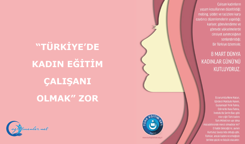 Türkiye’de Kadın Eğitim Çalışanı Olmak
