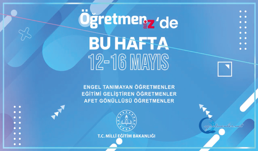 ÖğretmenİZ'de bu hafta