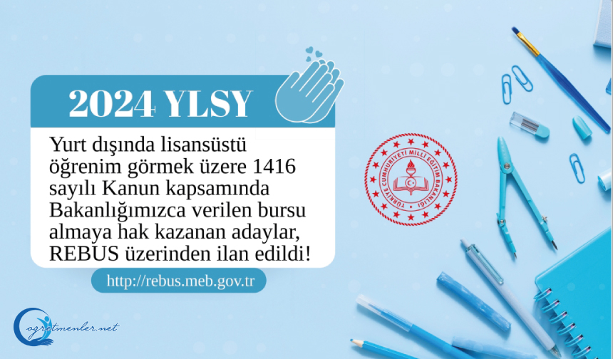 2024 YLSY: Yurt Dışında Lisansüstü Öğrenim Hakkı Kazananlar Belli Oldu