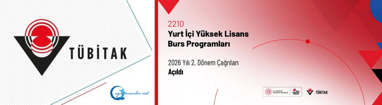 2210-Yurt İçi Yüksek Lisans Burs Programları 2026 Yılı 2. Dönem Çağrıları Açıldı