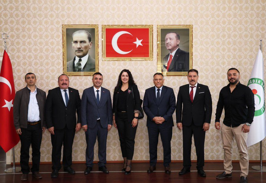 Türk Eğitim-Sen Heyetinden Rektör Gürel’e Ziyaret
