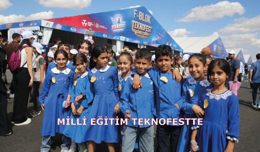 Millî Eğitim Tekonofestte
