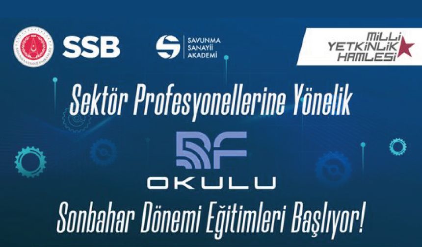 RF Okulu Sonbahar Dönemi Eğitimleri başlıyor!