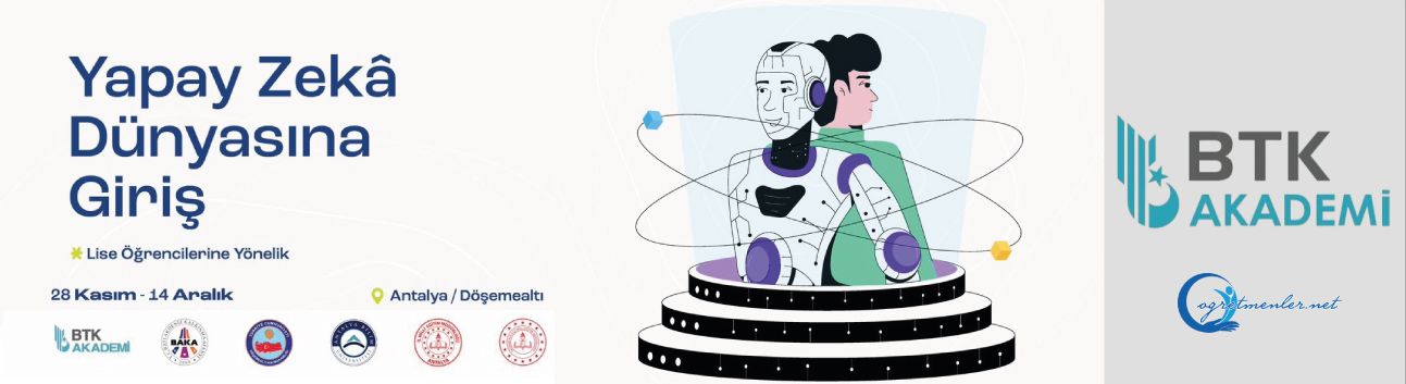 Antalya Lise öğrencilerine ücretsiz yapay zekâ eğitimi