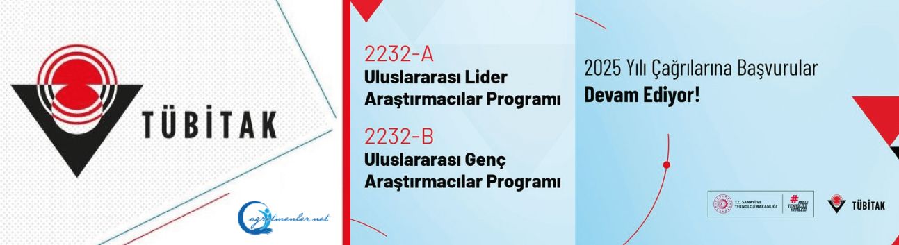 Uluslararası Lider Araştırmacılar Programı ve Uluslararası Genç Araştırmacılar Programı Başvuruları Devam Ediyor!