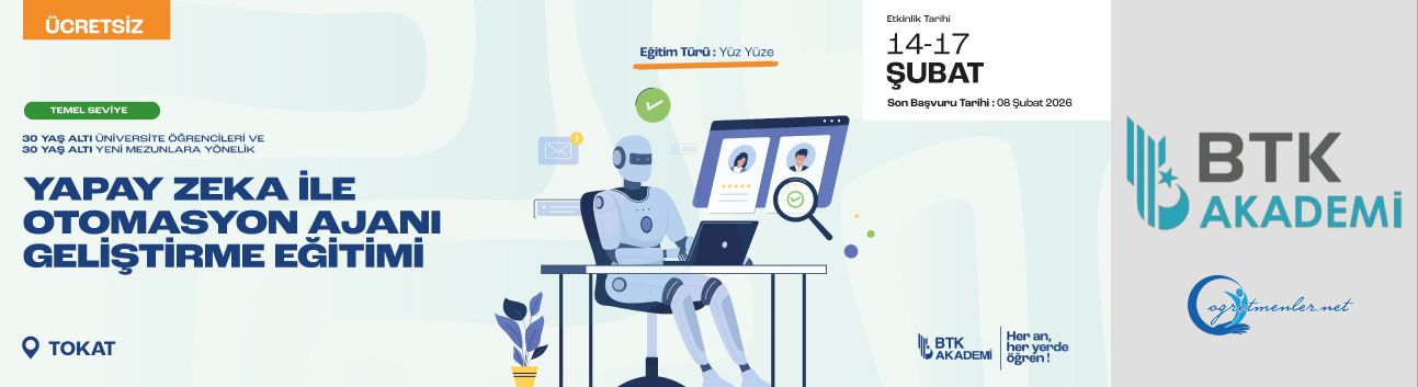 Tokat Yapay Zeka İle Otomasyon Ajanı Geliştirme Eğitimi