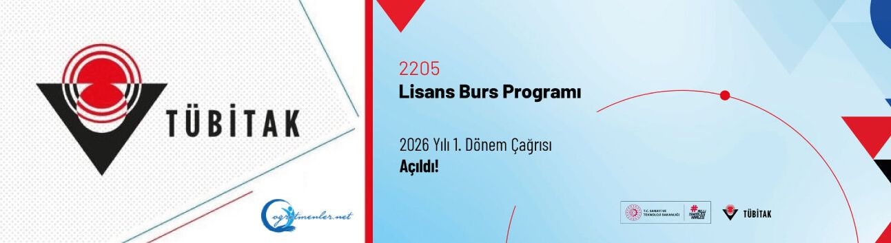 2205–Lisans Burs Programı 2026 Yılı 1. Dönem Çağrısı Açıldı