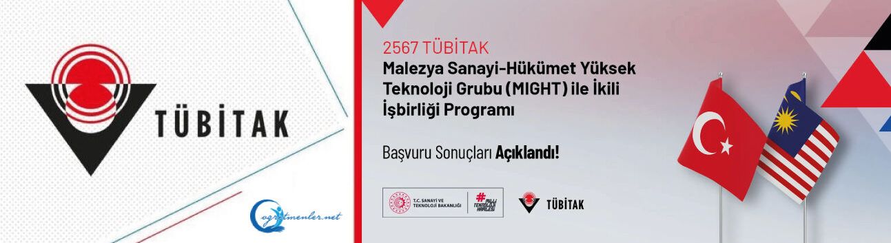 TÜBİTAK–MIGHT (Malezya) İkili İşbirliği Çağrısı Başvuru Sonuçları Açıklandı