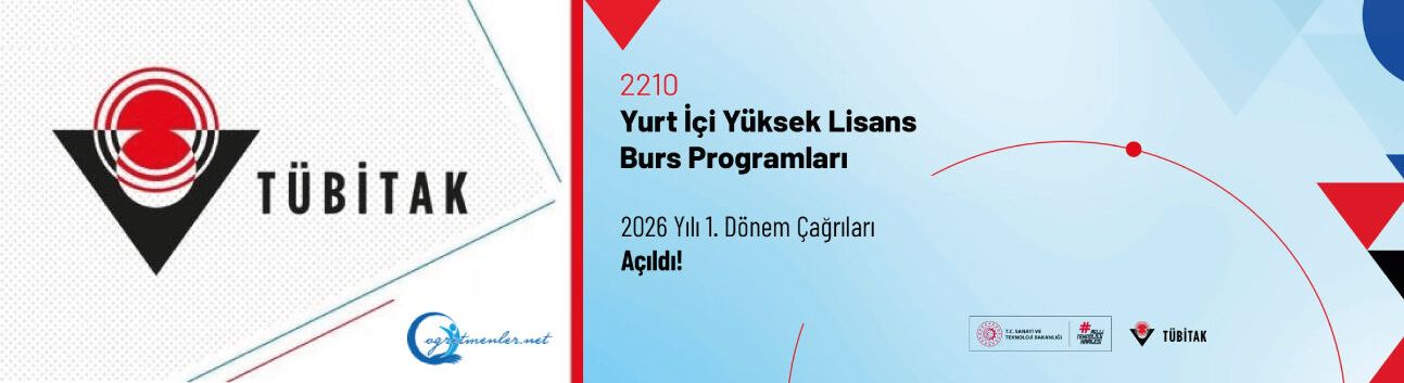 2210-Yurt İçi Yüksek Lisans Burs Programları 2026 Yılı 1. Dönem Çağrıları Açıldı