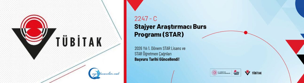 STAR Lisans ve STAR Öğretmen Çağrıları Başvuru Tarihi Güncellendi