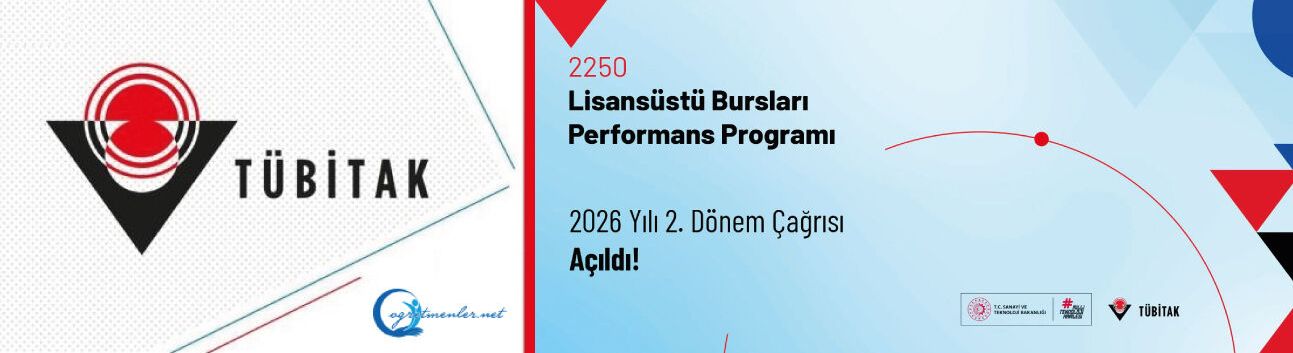 BİDEB 2250–Lisansüstü Bursları Performans Programı 2026 Yılı 2. Dönem Çağrısı Açıldı