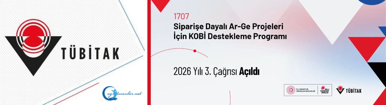 1707 Sipariş Ar-Ge 2026 Yılı 3. Çağrısı Açıldı