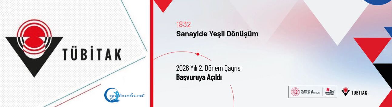 1832-Sanayide Yeşil Dönüşüm 2026-2 Çağrısı Başvuruya Açıldı
